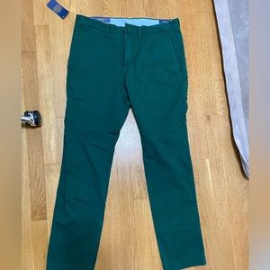Polo Ralph Lauren Green Chinos -NWT